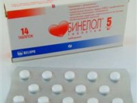 Таблетки Бинелол 5 и 10 мг при гипертонии: как принимать препарат?